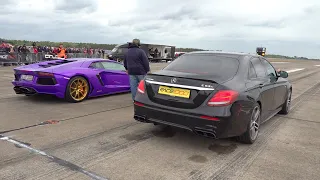 Mercedes-AMG E63 S 4Matic+ vs Lamborghini Aventador