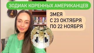 ЗМЕЯ, рожденные с 23.10 по 22. 11- ваше тотемное животное# Зодиак коренных американцев# Тотем#