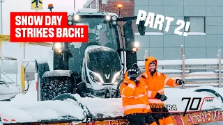 Valtra N and T Series: Snow Day, part 2
