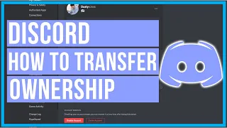 How To Transfer Ownership Of A Discord Server