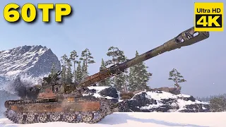 World of Tanks 4 Kills 10,8k damage 60TP | 4K Video | - My battle My rules