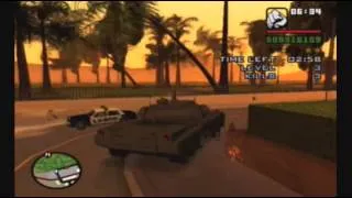 Let's Play GTA San Andreas - 75 - Stealing a Rhino!!!