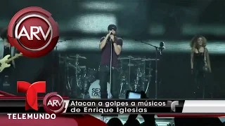 Atacan violentamente a 3 músicos de Enrique Iglesias | Al Rojo Vivo | Telemundo