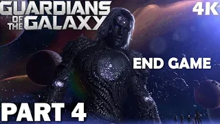 GUARDIANS OF THE GALAXY - PC Walkthrough Gameplay Part 4 BOSS FIGHT & END GAME