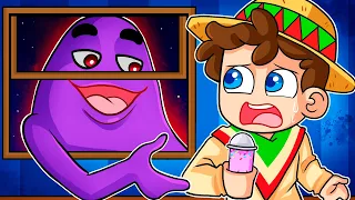 ¡Nunca TOMES el BATIDO de GRIMACE SHAKE! 🧁🎉🤮 SILVIOGAMER GRIMACE SHAKE