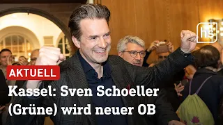 OB-Stichwahl ohne Gegenkandidat in Kassel: Sven Schoeller (Grüne) setzt sich durch | hessenschau