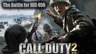 Call of Duty 2 Gameplay | Mission: The Battle for Hill 400