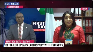 WATCH |  Nigeria's Youngest Female Minister, Betta Edu Speaks Exclusively With Nifemi Oguntoye