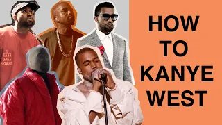 how kanye west uses the same production technique on every album