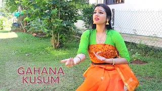 Gahana Kusum Kunj Maajhe| Rabindranritya| Odissi| Bhanusingher Padabali| Sounak Chattopadhyay