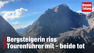 Bergsteigerin riss Tourenführer mit - beide tot | krone.tv NEWS