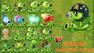 PVZ 2 Final Boss - Pea Vine Combo Max Level Attack Pvz2 All Bosses Fight!