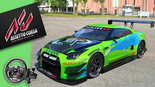 Practicando con un Nissan GTR GT3 r35 | Assetto Corsa | Logitech Driving Force GT