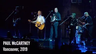 Paul McCartney talks about Quarrymen, In Spite of All the Danger, Vancouver 2019. Happy 78 Birthday!
