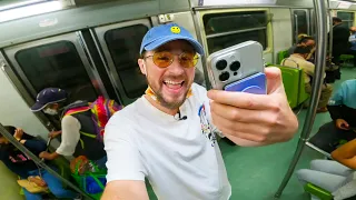 How to prevent your phone from being stolen on the subway | undercover adventure