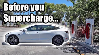 Everything You NEED to Know about Supercharging your Tesla // Best Supercharging Tips for a Tesla