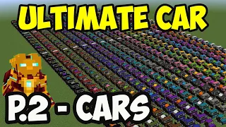 Minecraft Ultimate CAR MOD 1.20.4 minecraft - HOW TO USE (Tutorial) (2024) ( PART 2 - CARS)