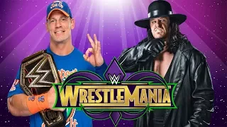 WWE WrestleMania 34: John Cena vs UnderTaker Promo [HD]