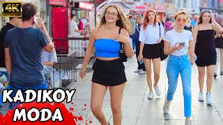 🇹🇷 Kadikoy Bazaar Moda Asian Side Of istanbul 2023 Turkey Walking Tour Tourist Guide 4k