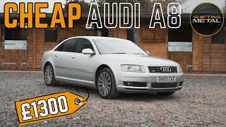 'Ex Audi Fleet'  A8 for £1300? JUST HOW BAD IS IT?!
