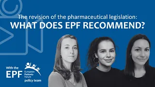 Pharmaceutical Legislation - EPF's policy team explains - Check our 5 recommendations!