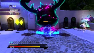 Sonic Unleashed (PS3) Apotos Windmill Isle Nighttime Stages