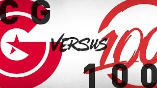CG vs. 100 - Week 6 Day 1 | NA LCS Summer Split | Clutch Gaming vs. 100 Thieves (2018)