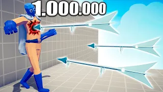 1.000.000 DAMAGE ICE ARCHER vs UNITS - TABS | Totally Accurate Battle Simulator 2023