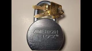 [L201] American 700 Padlock - pick and gut