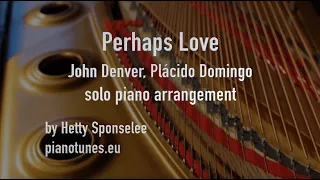 Perhaps Love, John Denver & Plácido Domingo, piano solo PianoTunes