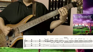 Elysian fields (Megadeth) - bass cover (sheet music included)