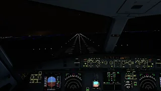 A320 Cross Wind Approach Landing Reykjavik BIRK Play Airbus MSFS