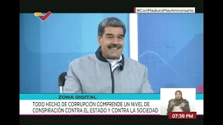 Maduro sobre el dinero robado en la trama Pdvsa-Cripto de corrupción, 15 abril 2024