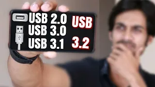 USB 2.0 vs USB 3.0 vs USB 3.1 vs USB 3.2  EXPLAINED ⚡ Data Transfer Speed & Power Speed