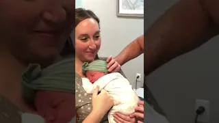 Chiropractic for baby - 4 day old gets her first adjustment - St Louis Chiropractor Dr Vidan #stl