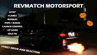 DIY INSANE $175 BMW E46 TUNE **MASSIVE FLAMES, POPS AND BANGS, LAUNCH CONTROL, 2STEP**