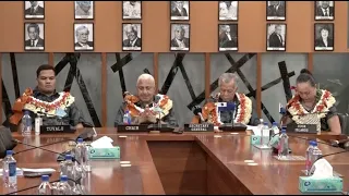 Pacific Islands Forum Leader's - Press Conference