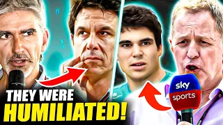 Reactions to Mercedes SHOCKING Race & Brundle WARNS Stroll!!