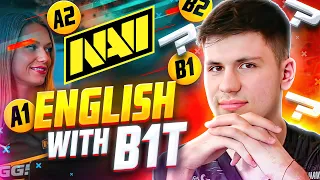 What is b1t`s English Level?