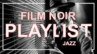 Jazz Noir Music Playlist | Film Noir |1 Hour Jazz Noir Saxophone Music | No Copyright Music🎧