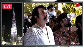 CBI 5 TRAILER RELEASE AT BURJ KHALEEFA DUBAI MAMMOOTTI LIVE CBI 5 THE BRAIN PROMO MEDIA VIBES DUBAI