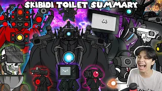 React Skibidi Toilet Summary - AMPUN! GAK BERHENTI KETAWA NONTONNYA WKWK!