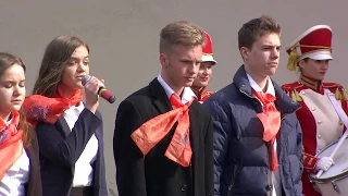 17 05 05 Митинг посвященный 72 ой годовщине Победы