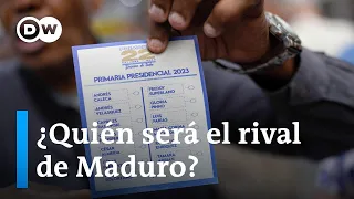 La oposición venezolana elige al candidato que se medirá en las presidenciales de 2024