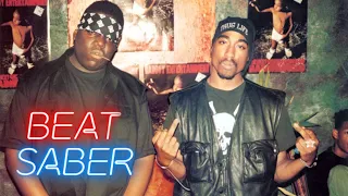 The Notorious B.I.G. ft. 2Pac - Runnin' (Izzamuzzic Remix) | Beat Saber