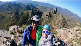 Climbing in the Warrumbungles - Cornerstone Rib