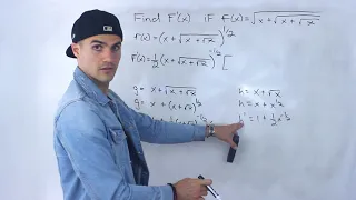 MCV4U (Grade 12 Calculus & Vectors) - Tough Chain Rule Example 1