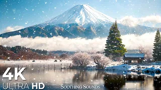 Wonderland Winter 4K - Beautiful Relaxing Meditation Music - Nature Relaxation Film, Winter Ambience