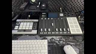 zoom v3 to rocaster pro (hook up)