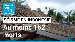 Au moins 162 morts dans un séisme en Indonésie • FRANCE 24